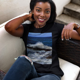 Camiseta Onda de aplastamiento en la formación de rocas Imp