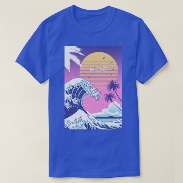 Camiseta Onda de ensueño (Diseño del anverso)