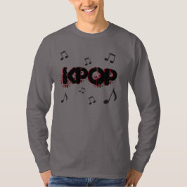 Camiseta Onda de iconos de música coreana K-Pop