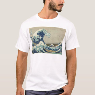 Camiseta Onda de Kanagawa de Katsushika Hokusai