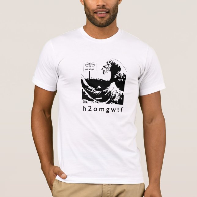 Camiseta Onda de marea en Weston (Anverso)