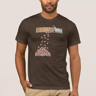 Camiseta ¡Onda del bebé de Primo "! "Camiseta