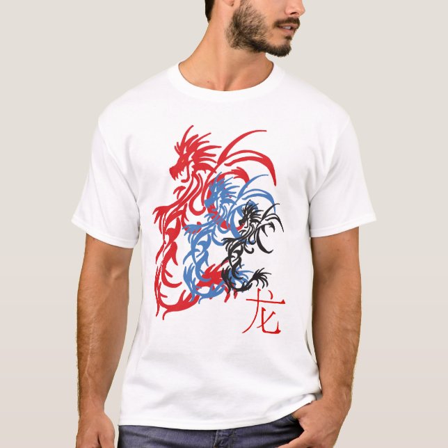 Camiseta Onda expansiva del dragón (Anverso)