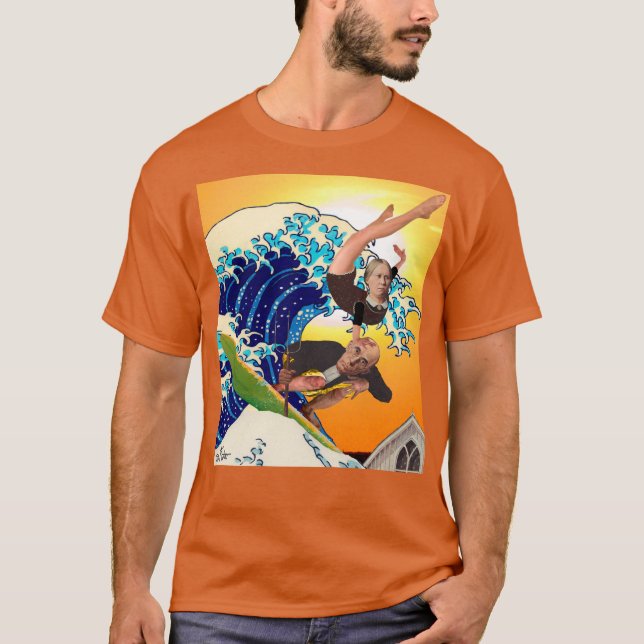 Camiseta Onda gótica (Anverso)