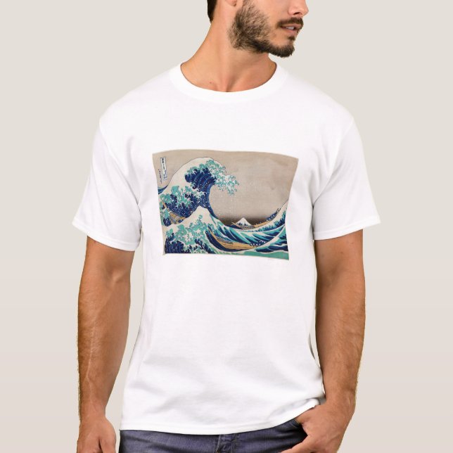 Camiseta Onda japonesa (Anverso)