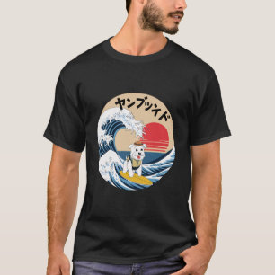 Camiseta Onda Kanagawa Japonesa De Llanto Recubierto Suave