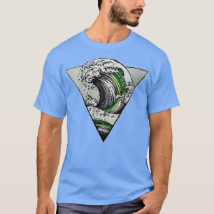 Camiseta Onda oceánica de Aromc