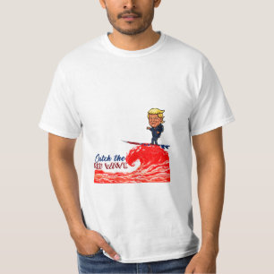 Camiseta Onda roja de Donald Trump