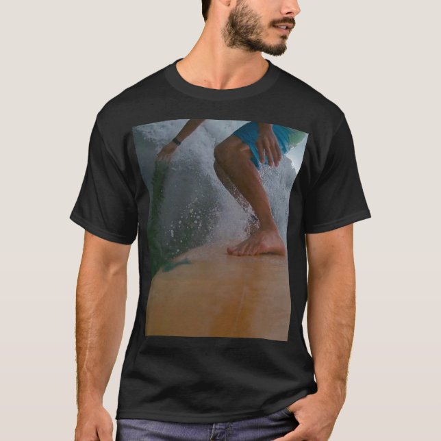 Camiseta Onda tocadora de surf (Anverso)
