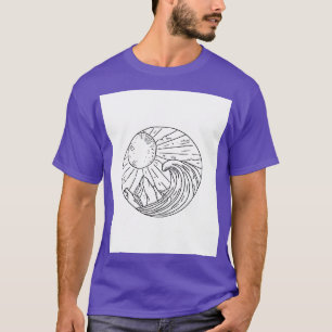 Camiseta Onda y sol 2