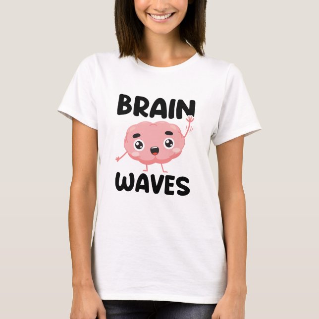 Camiseta Ondas cerebrales (Anverso)