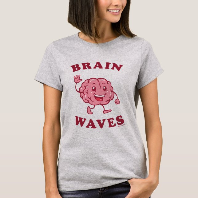 Camiseta Ondas cerebrales (Anverso)