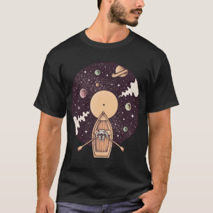 Camiseta ondas cósmicas