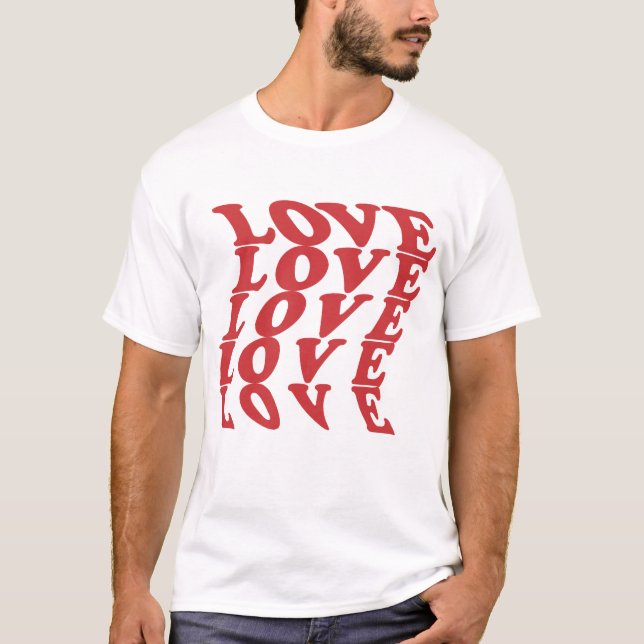 Camiseta Ondas de amor (Anverso)