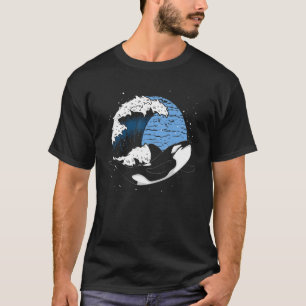 Camiseta Ondas de animales asesinas para el océano ballena 