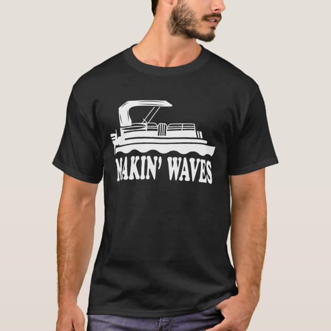 Camiseta Ondas de Makin del humor el pontón de los refranes (Anverso)