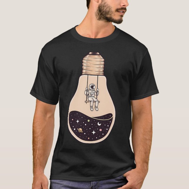 Camiseta Ondas de pensamiento (Anverso)