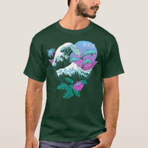 Camiseta Ondas delfines