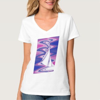 Camiseta Ondas giratorias