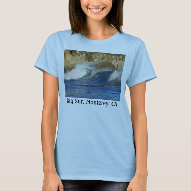 Camiseta Ondas impresionantes en Monterey (Anverso)