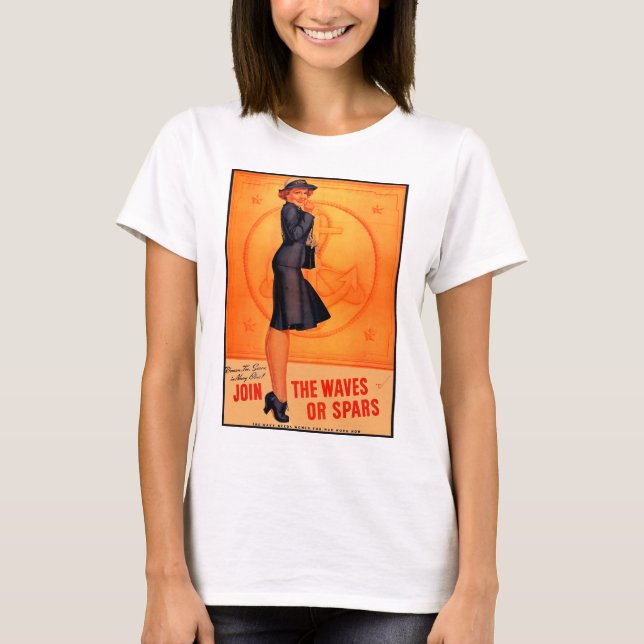 Camiseta Ondas o palos (Anverso)
