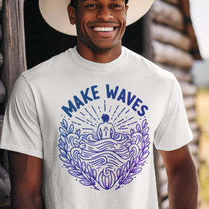 Camiseta Ondas para hacer valer