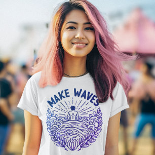 Camiseta Ondas para hacer valer