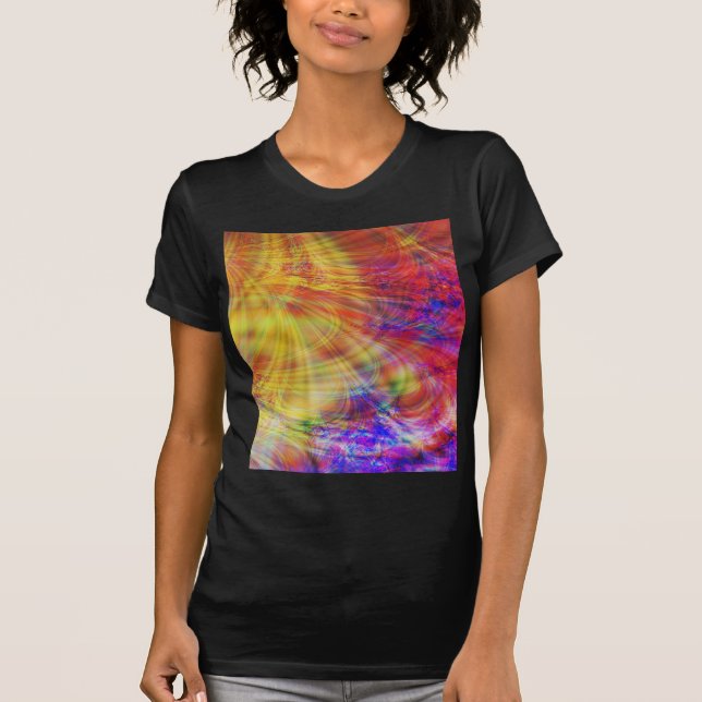 Camiseta Ondas Psicodélicas: (Anverso)