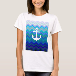 Camiseta Ondas y ancla