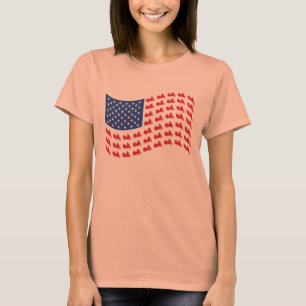 Camiseta ondulación