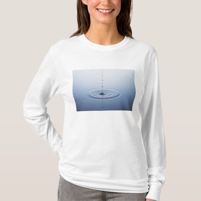 Camiseta Ondulación en el agua (Anverso)