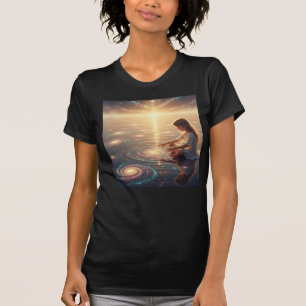 Camiseta Ondulaciones de la Creación – Niño Interior de Luz