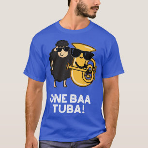 Camiseta One Baa Tuba Funny Music Sheep Pun