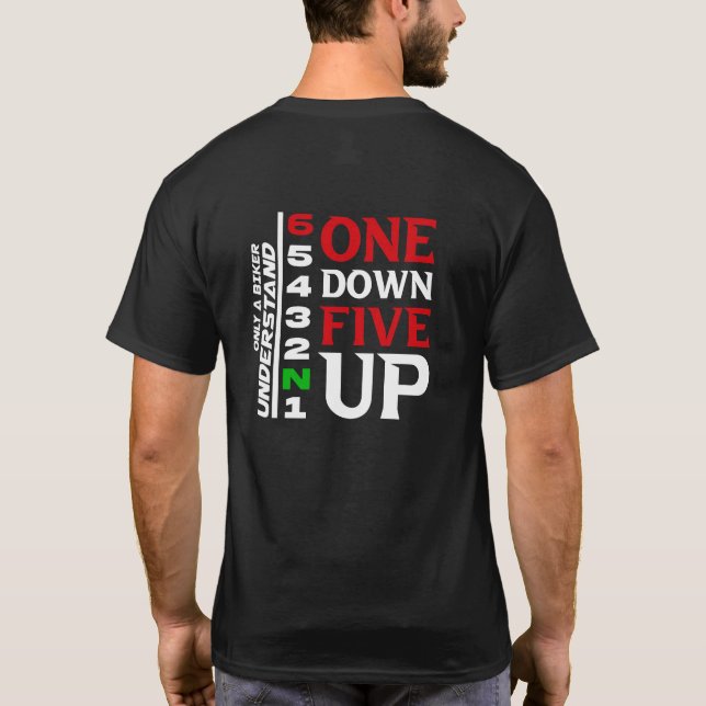 CAMISETA ONE DOWN FIVE UP (Reverso)