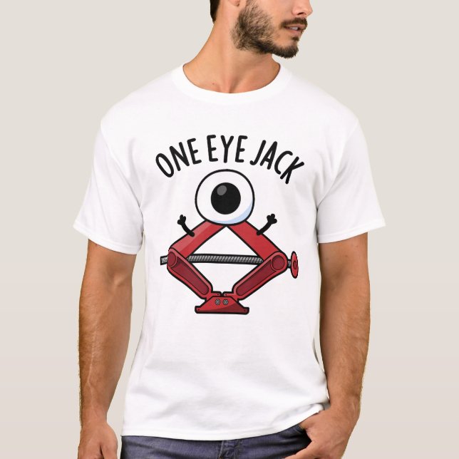Camiseta One Eye Jack Funny Car Jack Pun (Anverso)