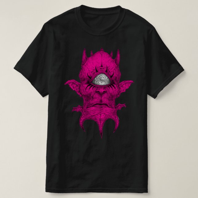 Camiseta one god, one vision - magenta (Diseño del anverso)
