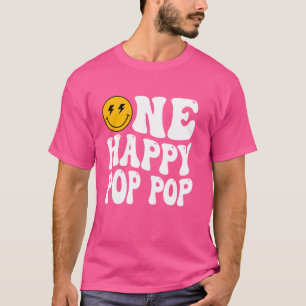 Camiseta One Happy Dude Primer Cumpleaños One Guay Pop Fami