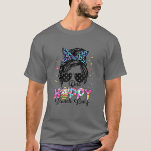 Camiseta One Hoppy Lunch Lady Cafeteria Staff Easter