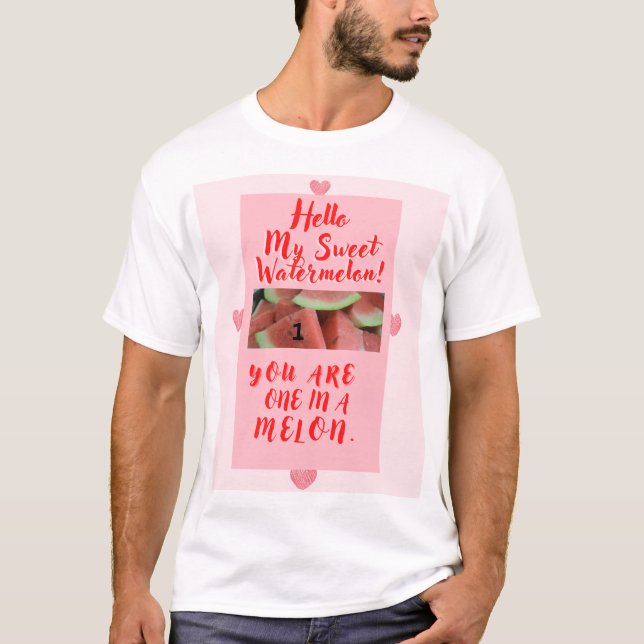 Camiseta One in a Melon Gift for Lovers (Anverso)