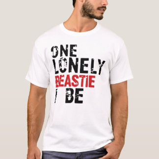 Camiseta One Lonely Beastie I Be - Gráfica divertida para m