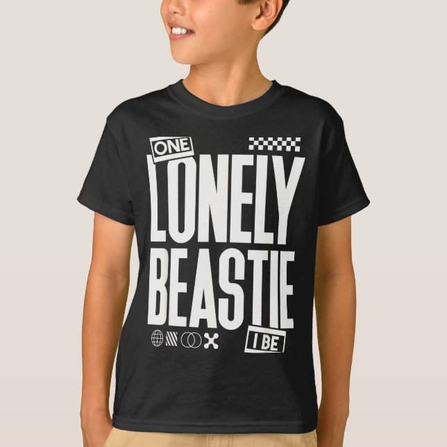 Camiseta One Lonely Ie I Be Funny Quote Sarcastic Retro Hum (Anverso)