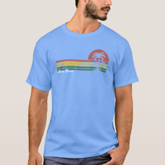 Camiseta One Love Beach Striped Palmrees niño divertido