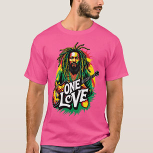 Camiseta One Love el Rey del Reggae