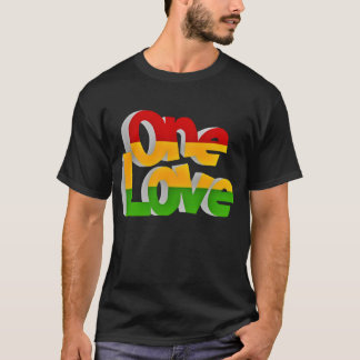 Camiseta "One Love" Men's Basic T-Shirt