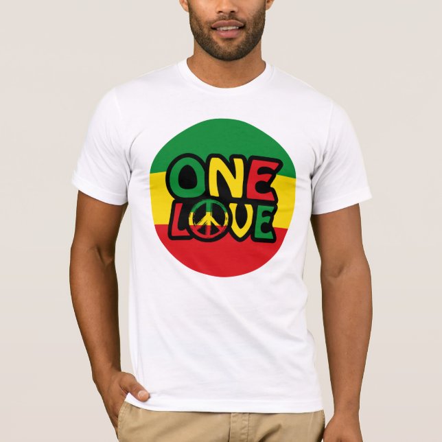 Camiseta One Love Reggae (Anverso)