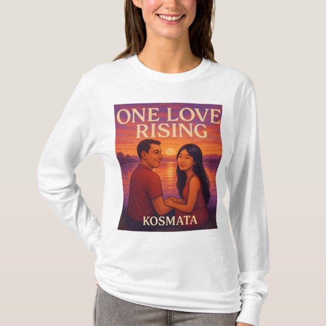 Camiseta One Love Rising - Langarmshirt Damen (Anverso)