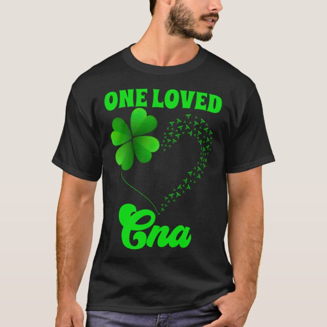 Camiseta One Loved Cna C Nurse Symbol Heart (Anverso)