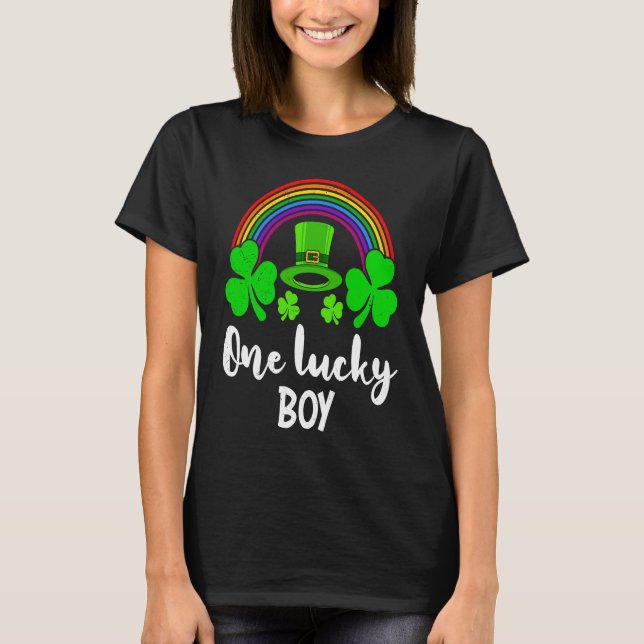 Camiseta One Lucky Boy St Patrick's Day (Anverso)