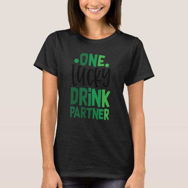 Camiseta One Lucky Drink Partner C Irish Ireland (Anverso)