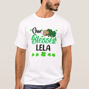 Camiseta One Lucky Lela Clover St. Patrick's Day Irish